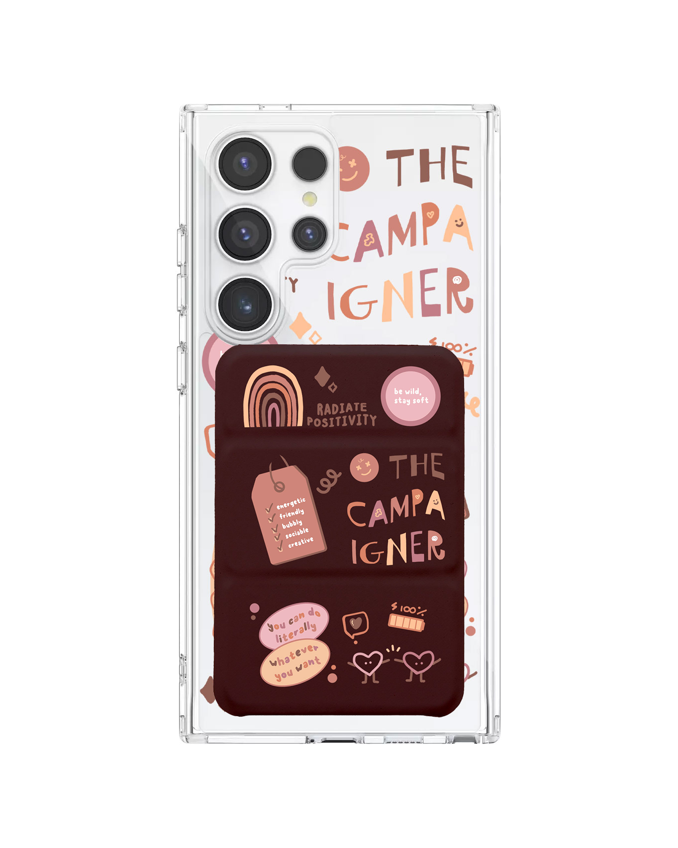 เคสกระเป๋าสตางค์พับสามทบแบบแม่เหล็กสำหรับ Android - ENFP