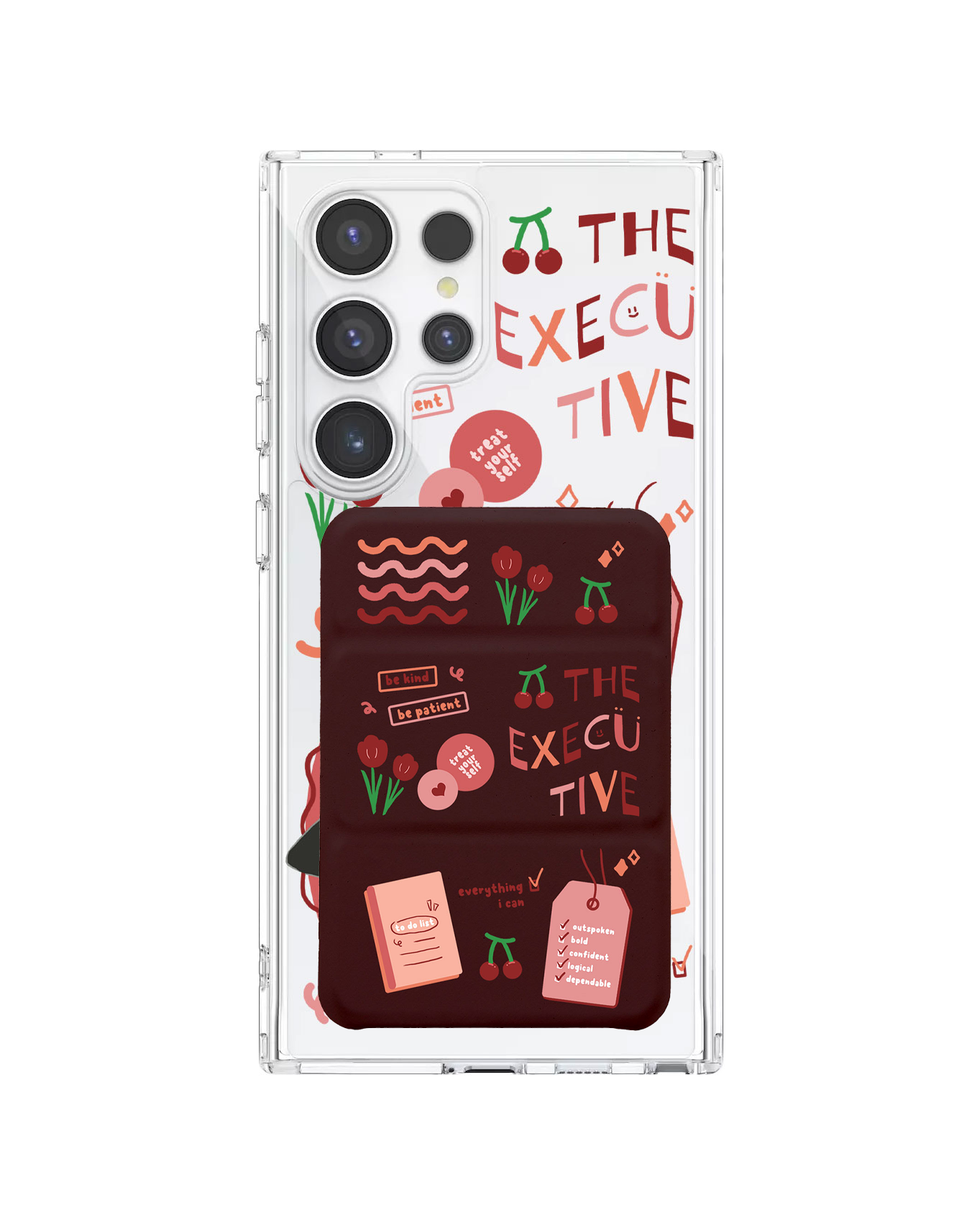 เคสกระเป๋าสตางค์พับสามทบแบบแม่เหล็กสำหรับ Android - ESTJ