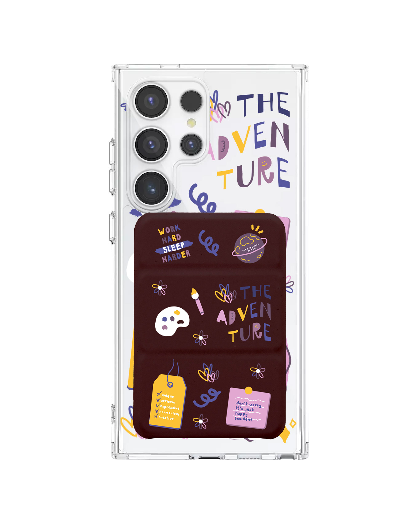 เคสกระเป๋าสตางค์พับสามทบแบบแม่เหล็กสำหรับ Android - ISFP