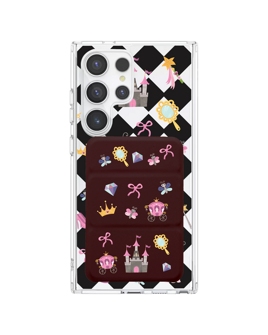 Android Magnetic Trifold Wallet Case - Little Princess