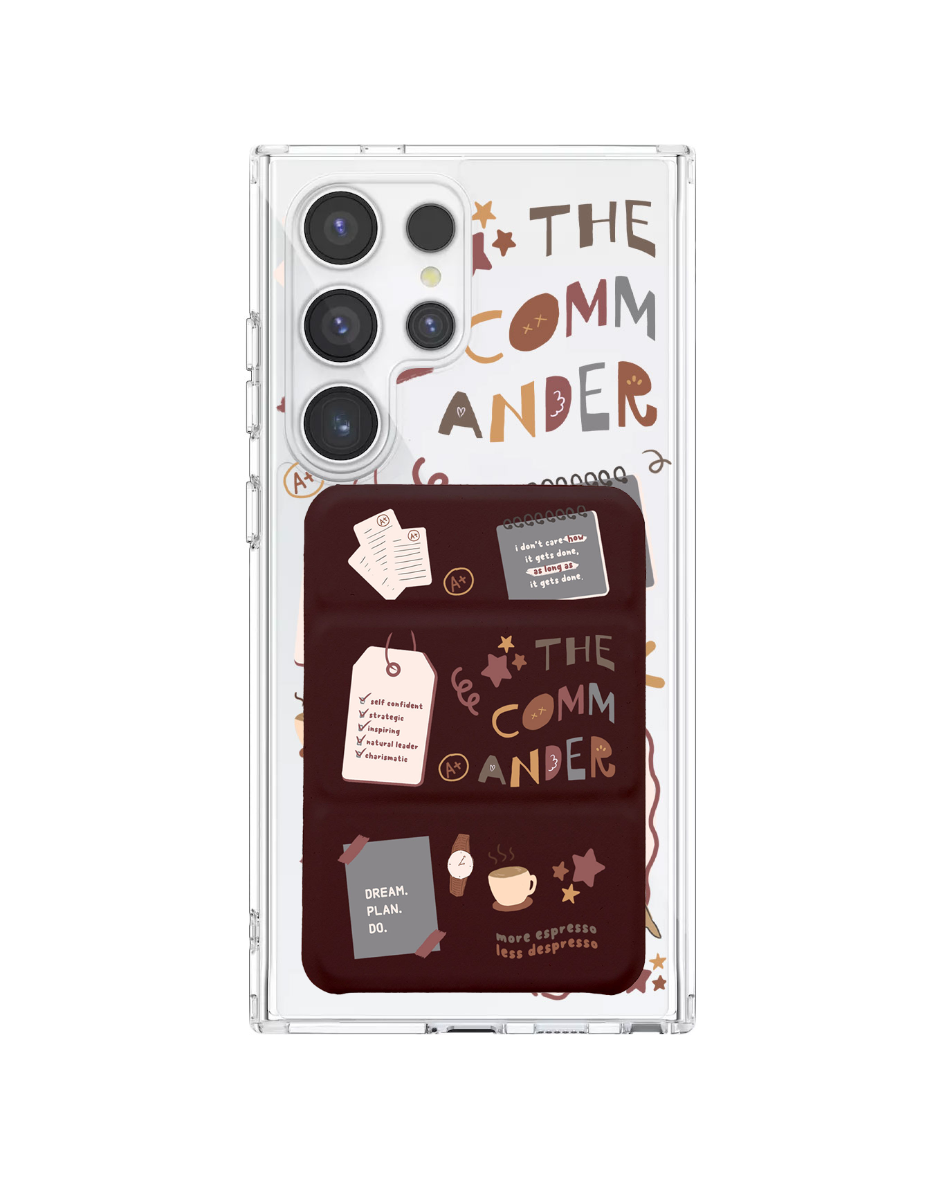 เคสกระเป๋าสตางค์พับสามทบแบบแม่เหล็กสำหรับ Android - ENTJ