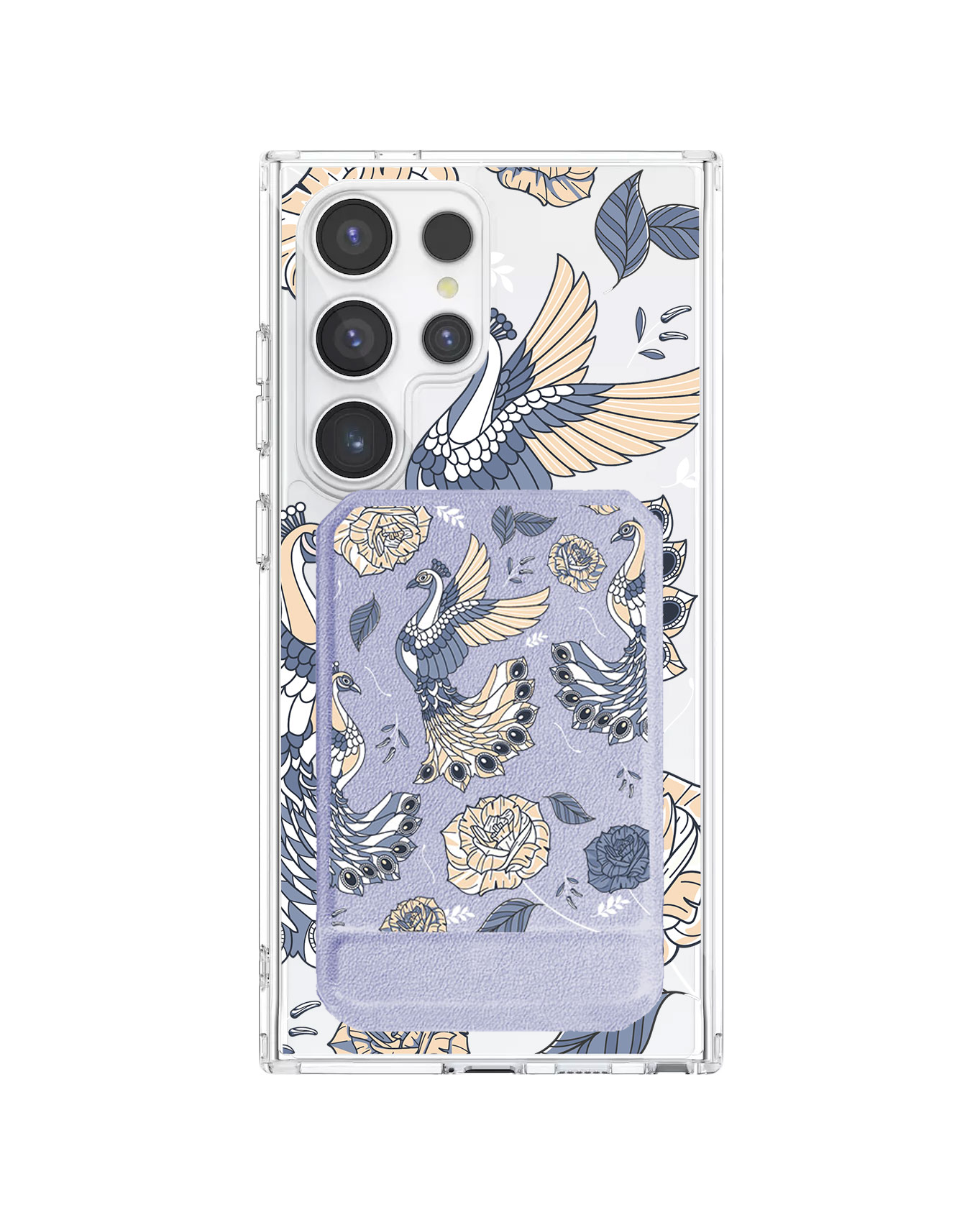 Android Magnetic Multifold Wallet - Bird of Paradise 6.0