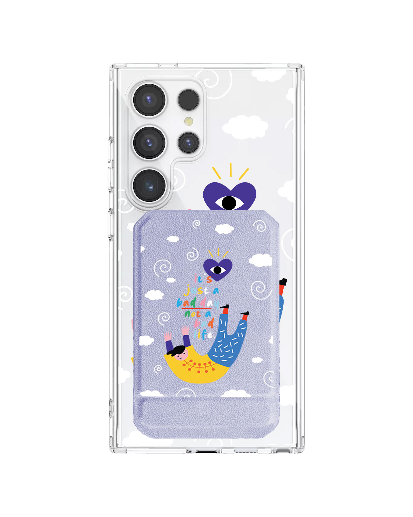 Android Magnetic Multifold Wallet - Bad Day