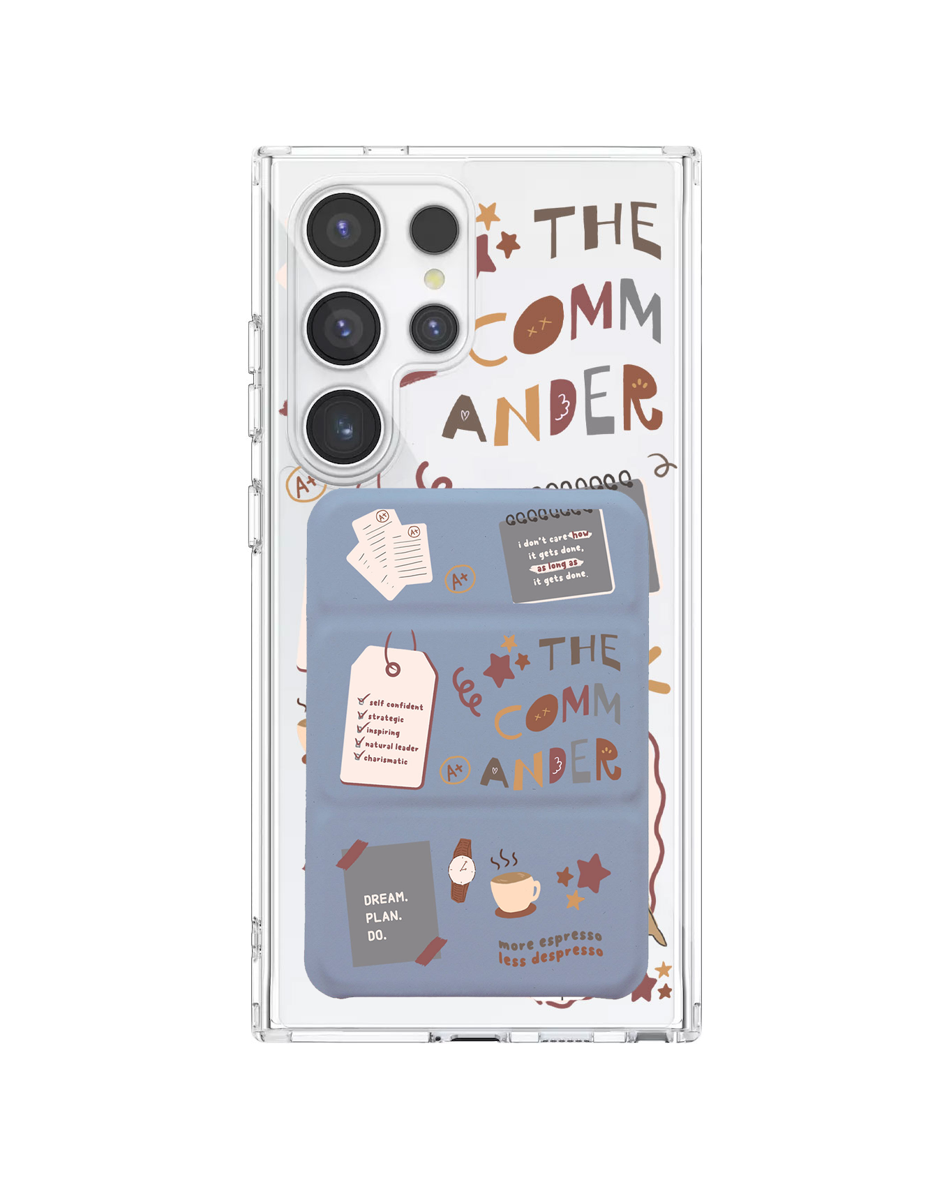 เคสกระเป๋าสตางค์พับสามทบแบบแม่เหล็กสำหรับ Android - ENTJ