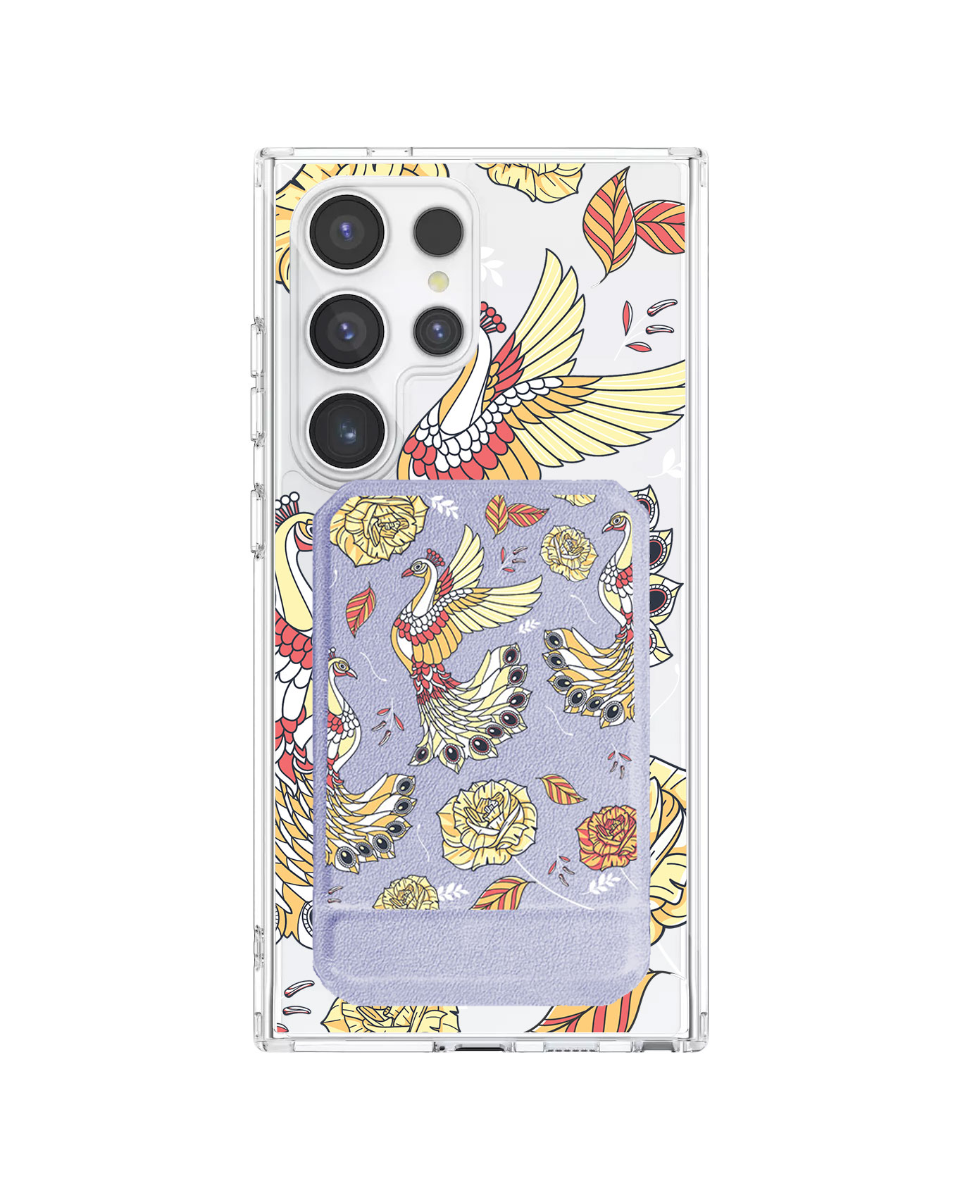 Android Magnetic Multifold Wallet - Bird of Paradise 5.0