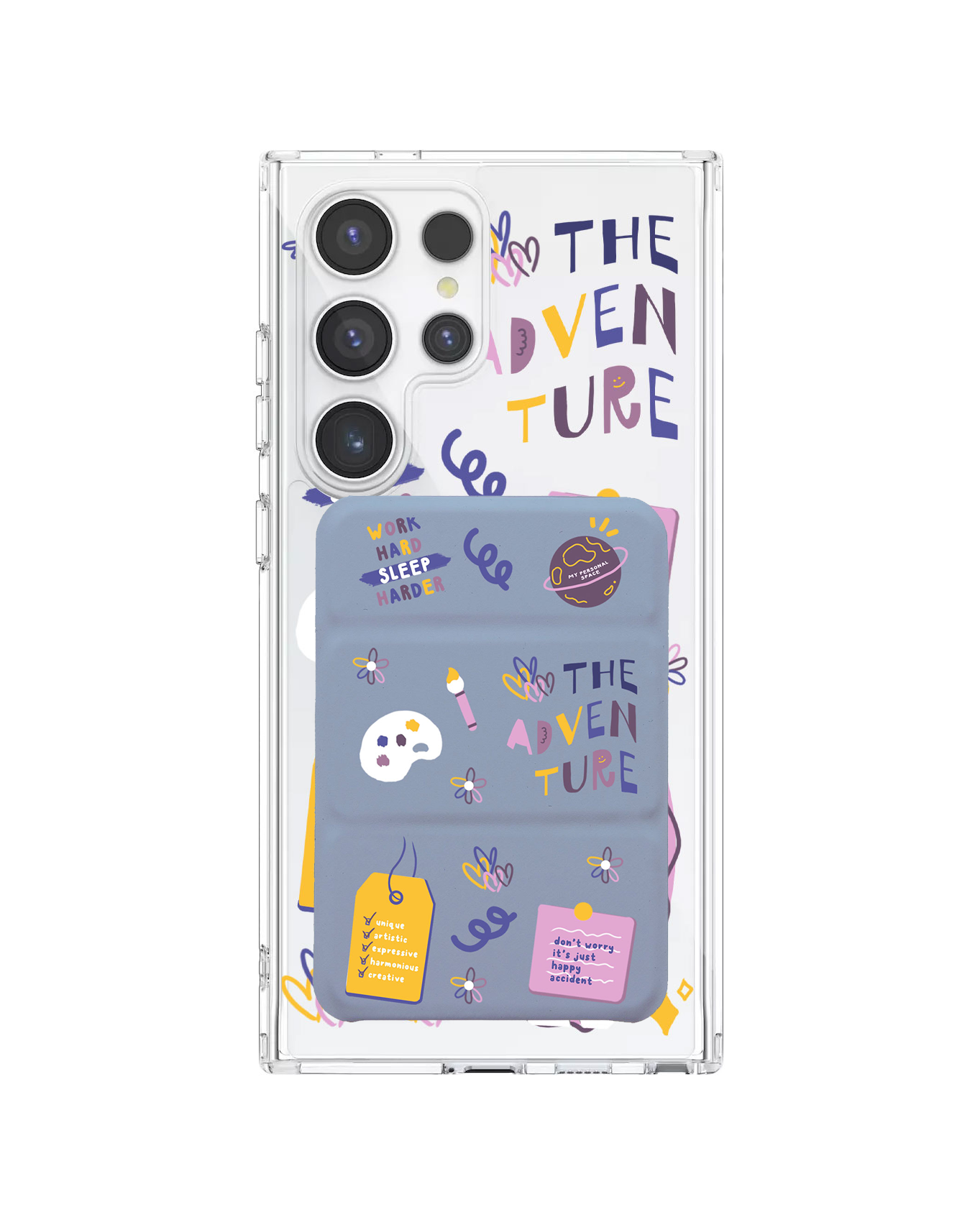 เคสกระเป๋าสตางค์พับสามทบแบบแม่เหล็กสำหรับ Android - ISFP