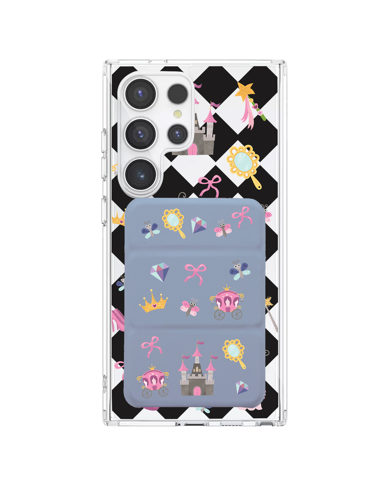 เคสกระเป๋าสตางค์พับสามทบแบบแม่เหล็กสำหรับ Android - Little Princess