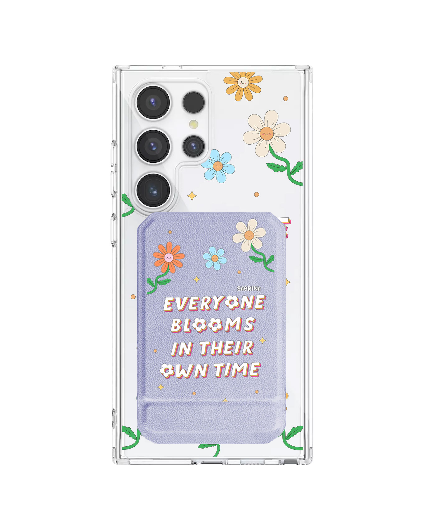 Android Magnetic Multifold Wallet - Blooms
