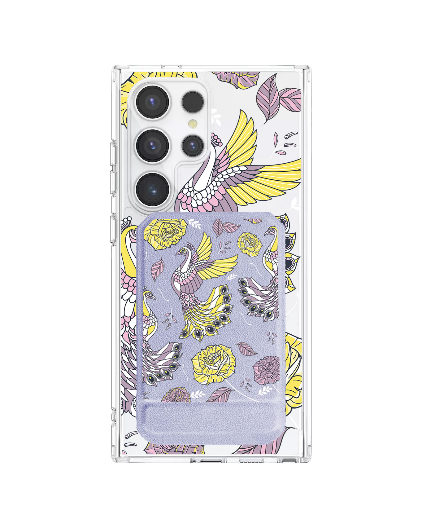 Android Magnetic Multifold Wallet - Bird of Paradise 4.0