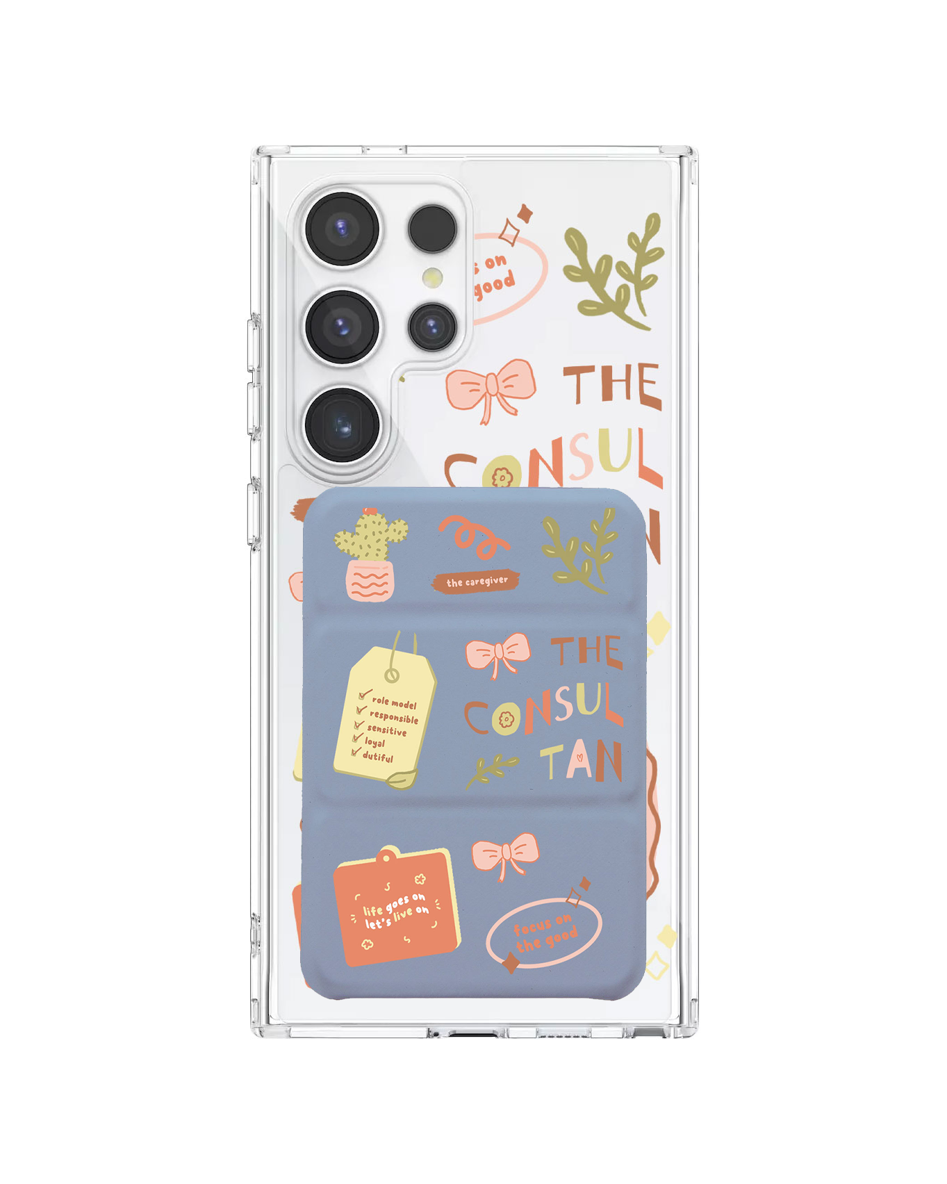 เคสกระเป๋าสตางค์พับสามทบแบบแม่เหล็กสำหรับ Android - ESFJ