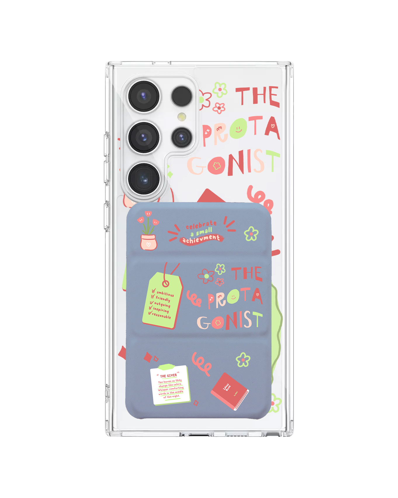 เคสกระเป๋าสตางค์พับสามทบแบบแม่เหล็กสำหรับ Android - ENFJ
