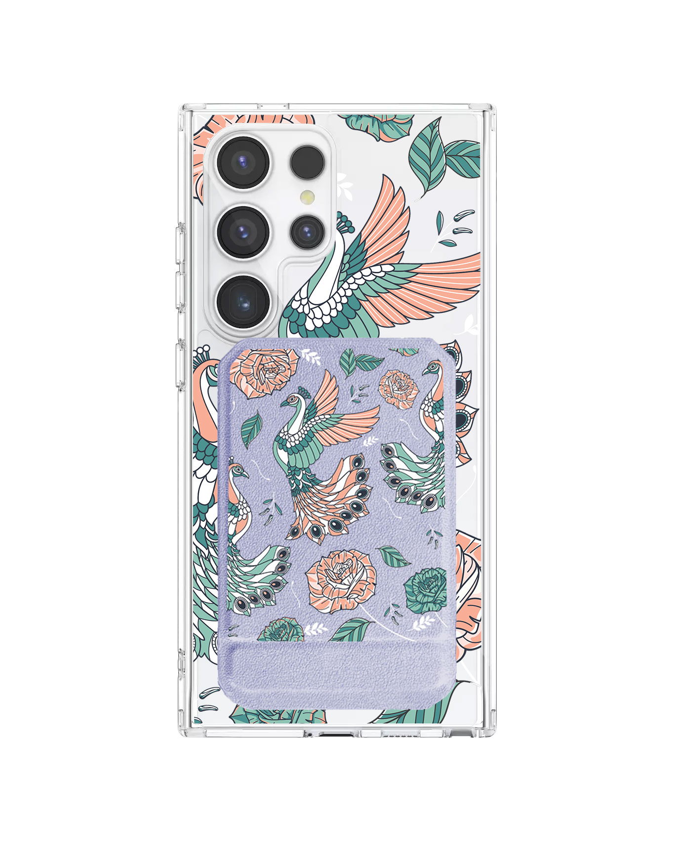 Android Magnetic Multifold Wallet - Bird of Paradise 3.0