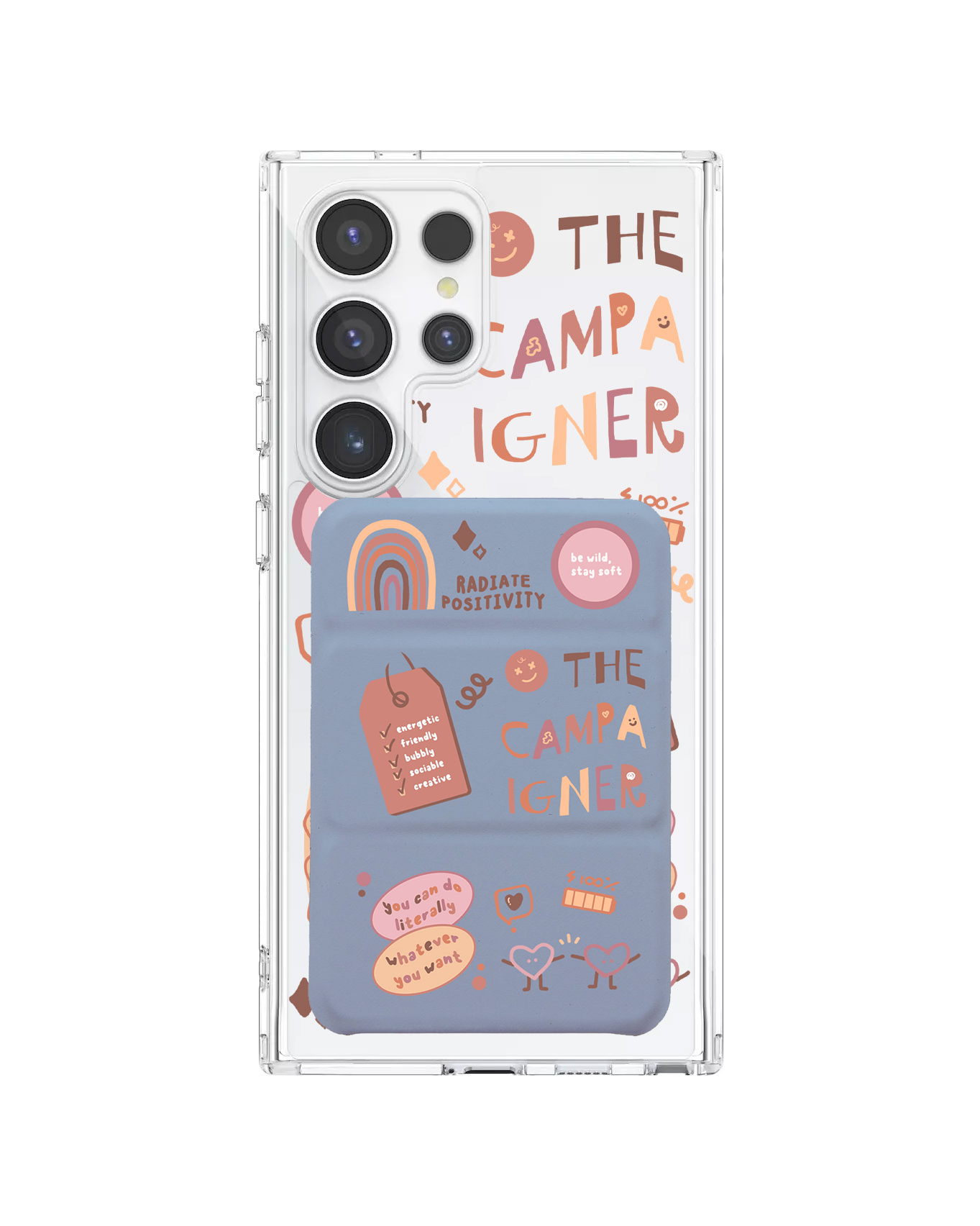 เคสกระเป๋าสตางค์พับสามทบแบบแม่เหล็กสำหรับ Android - ENFP