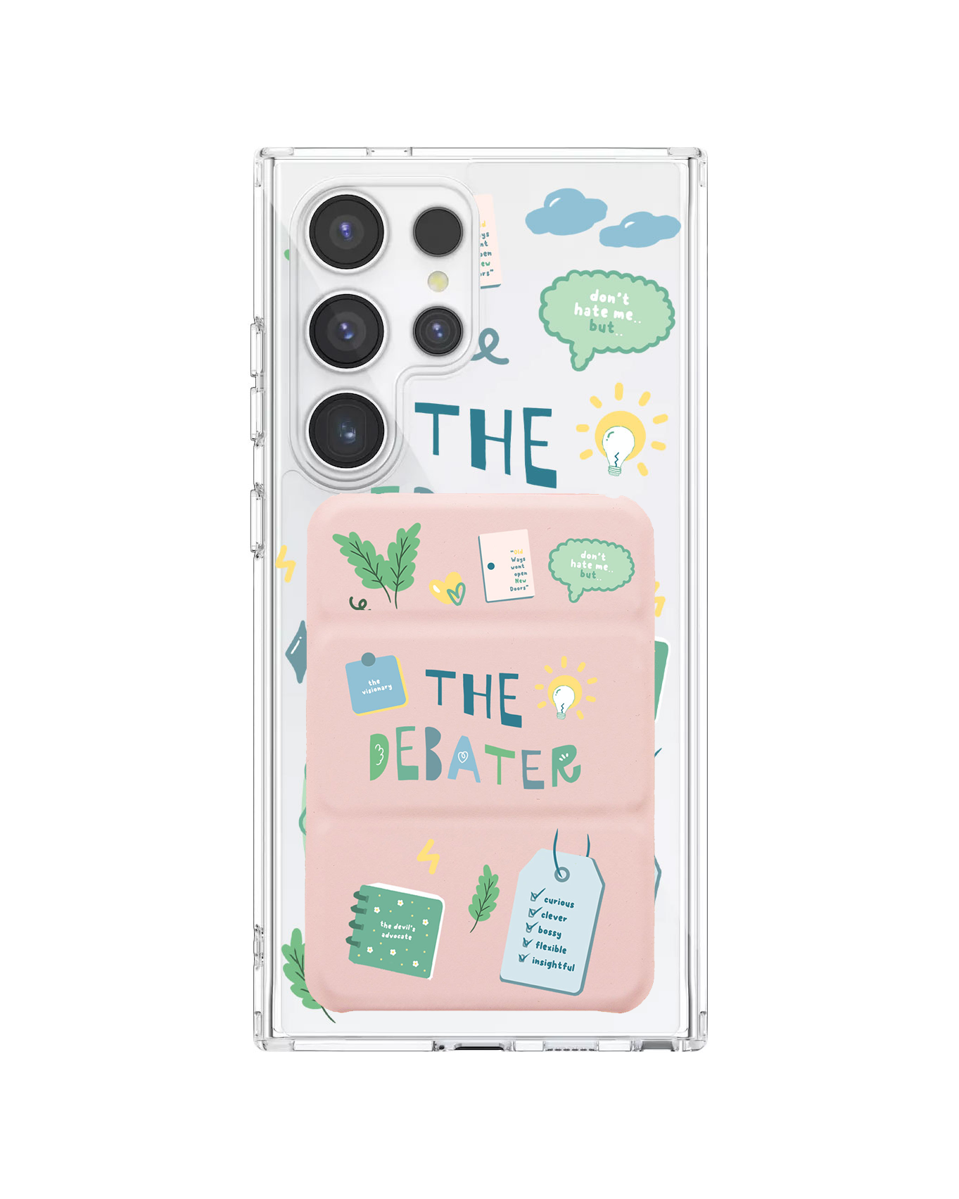 เคสกระเป๋าสตางค์พับสามทบแบบแม่เหล็กสำหรับ Android - ENTP