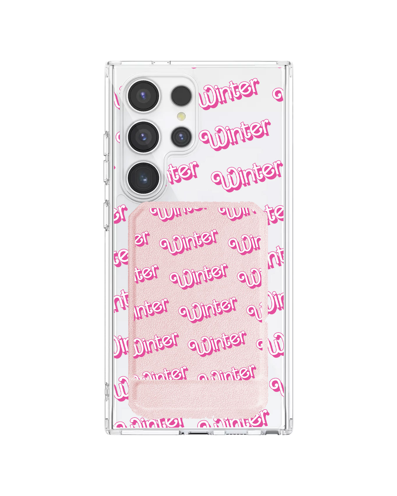 Android Magnetic Multifold Wallet - Barbie Monogram