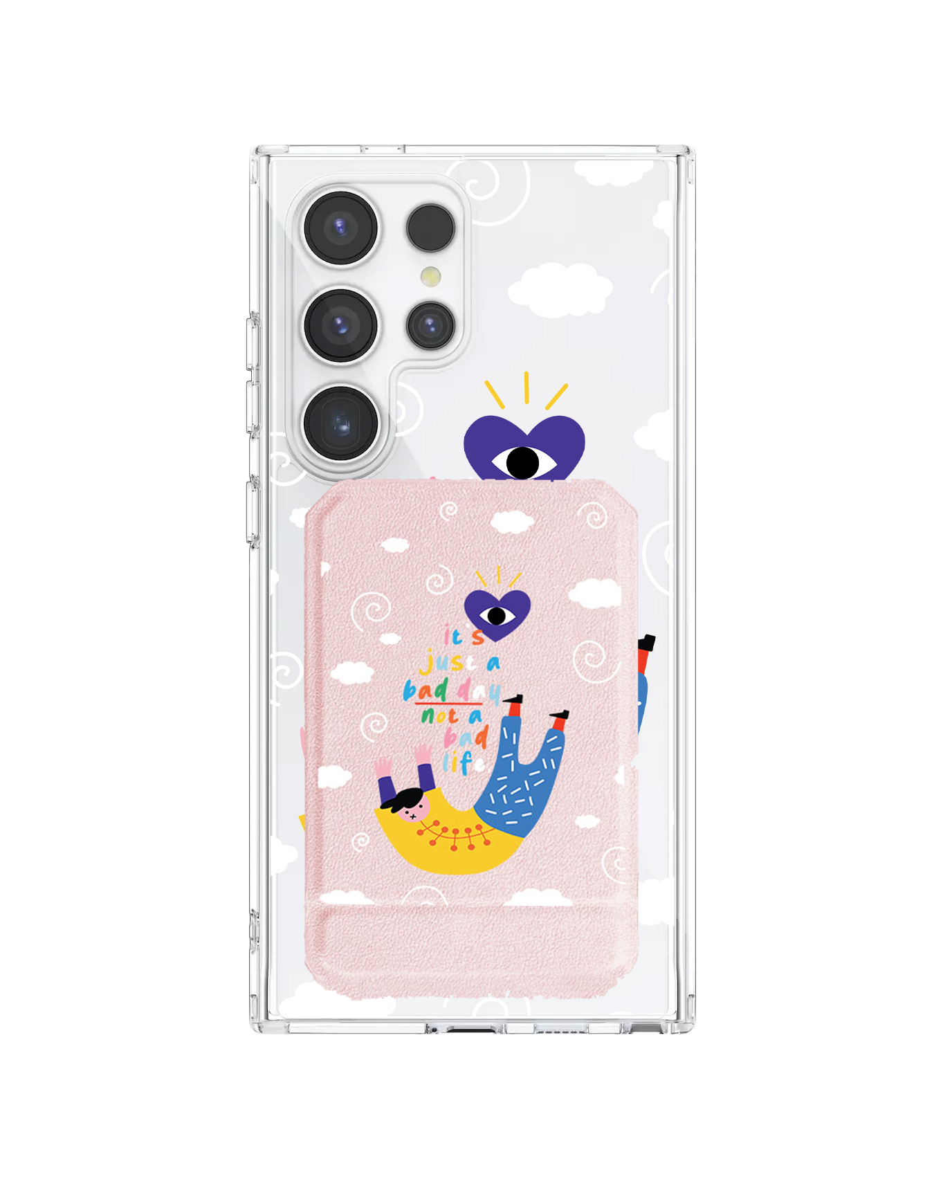 Android Magnetic Multifold Wallet - Bad Day