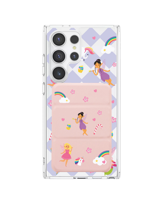 Android Magnetic Trifold Wallet Case - Little Fairy