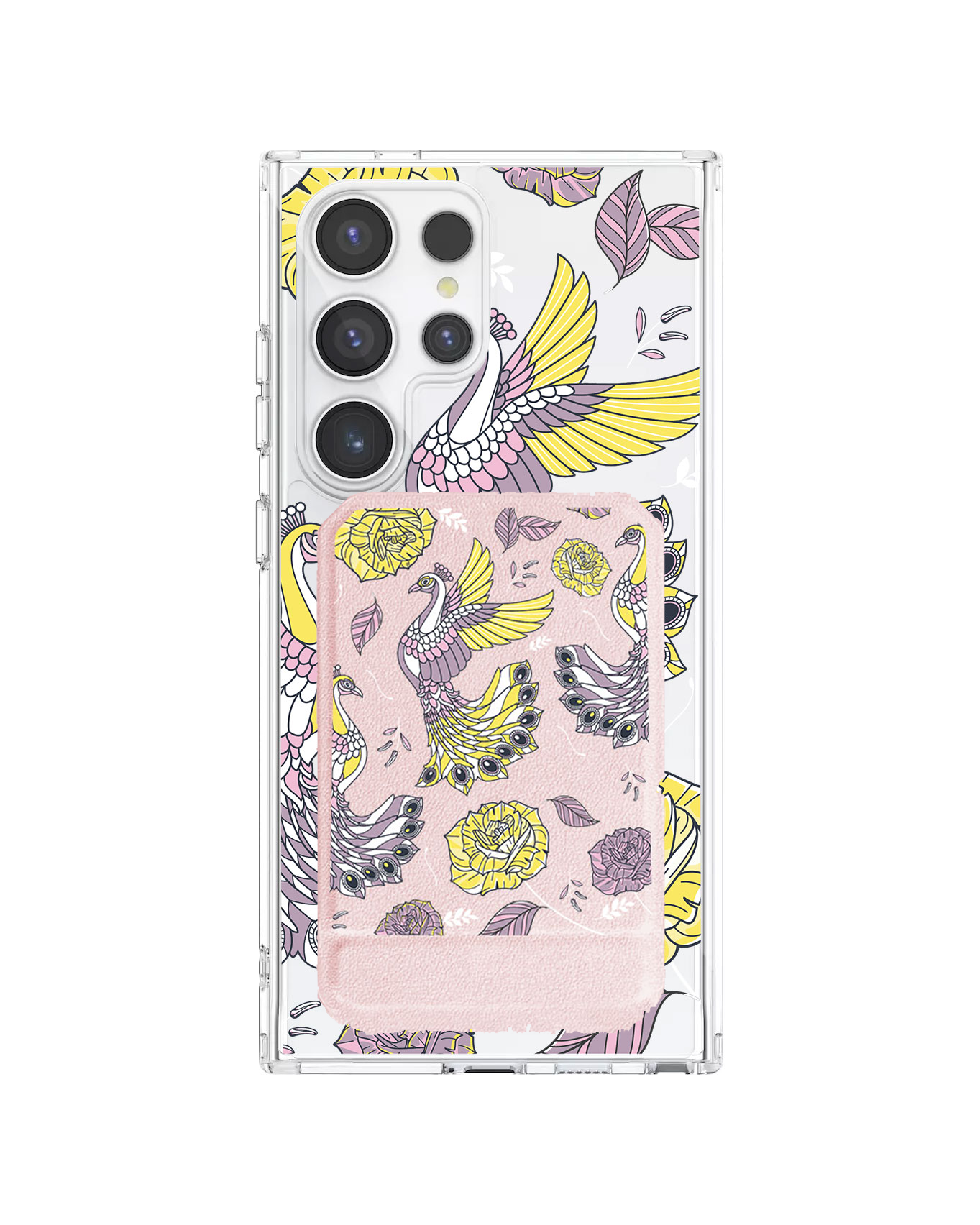Android Magnetic Multifold Wallet - Bird of Paradise 4.0