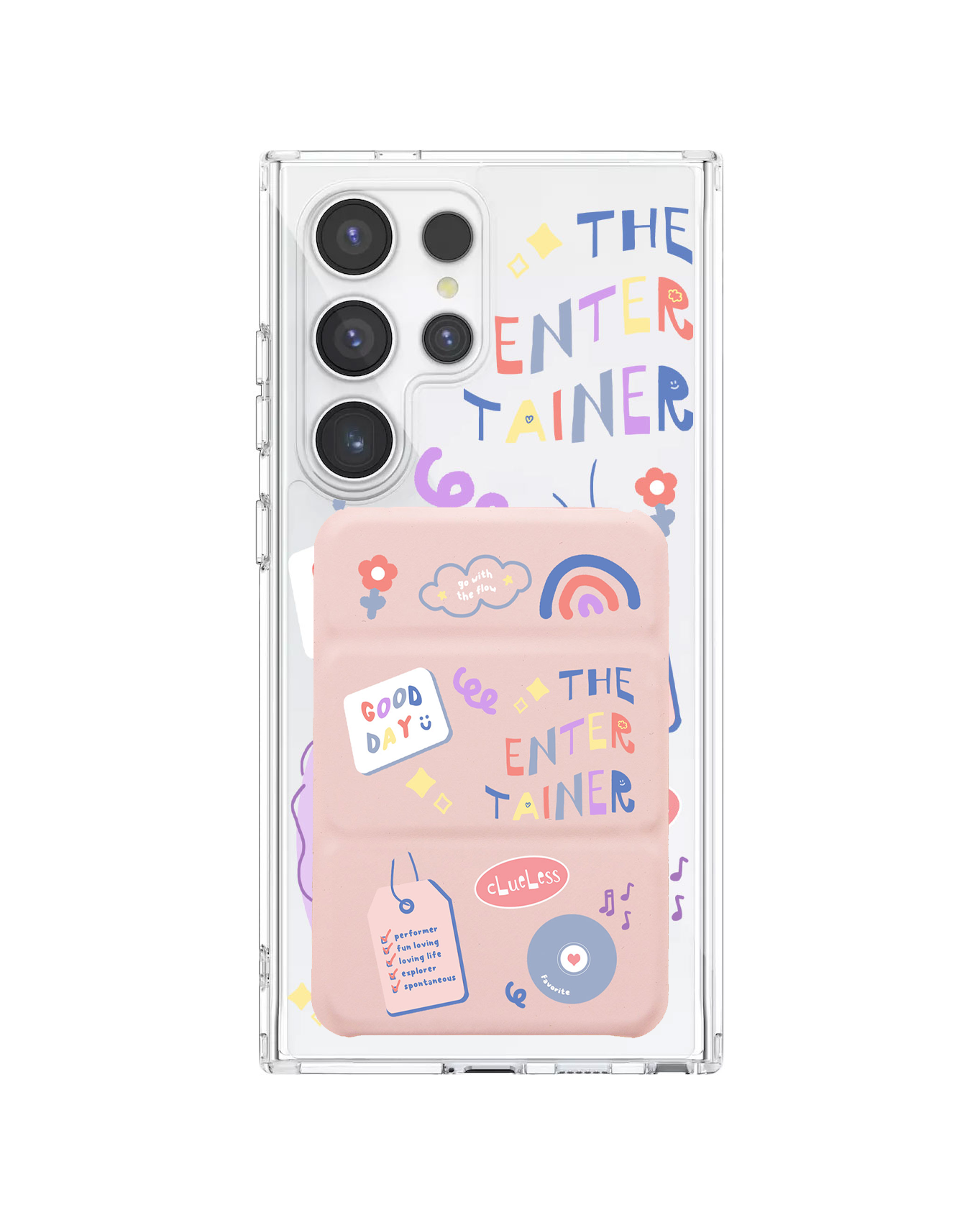 เคสกระเป๋าสตางค์พับสามทบแบบแม่เหล็กสำหรับ Android - ESFP