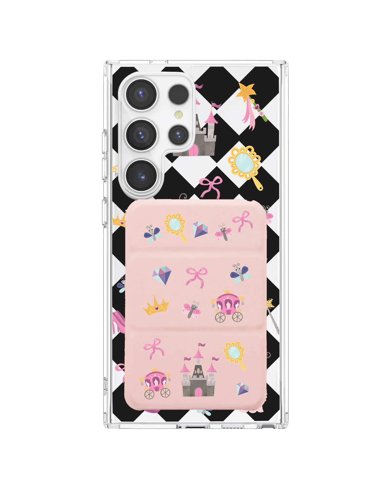 เคสกระเป๋าสตางค์พับสามทบแบบแม่เหล็กสำหรับ Android - Little Princess