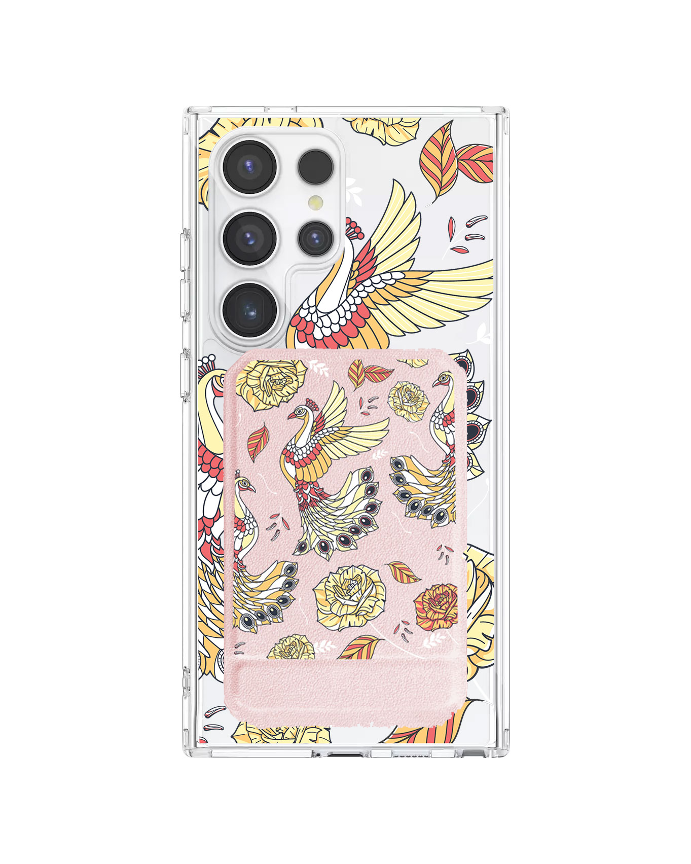 Android Magnetic Multifold Wallet - Bird of Paradise 5.0