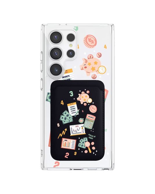 Android Magnetic Wallet Case - Finance