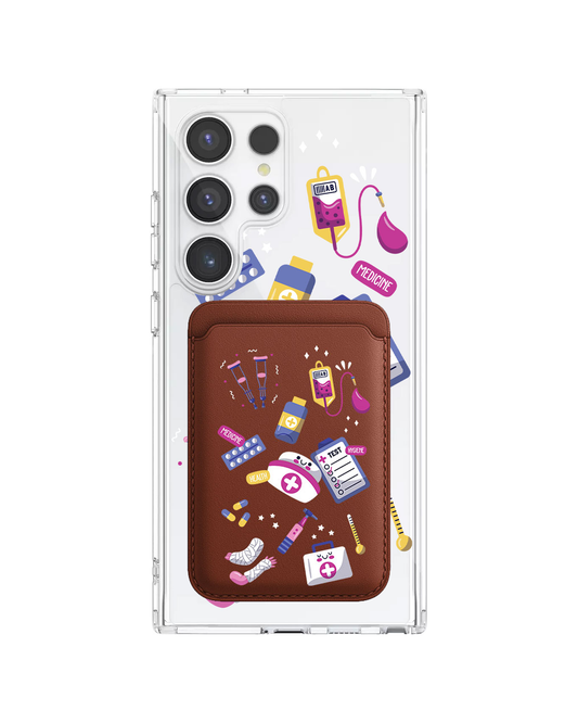 Android Magnetic Wallet Case - Nurse