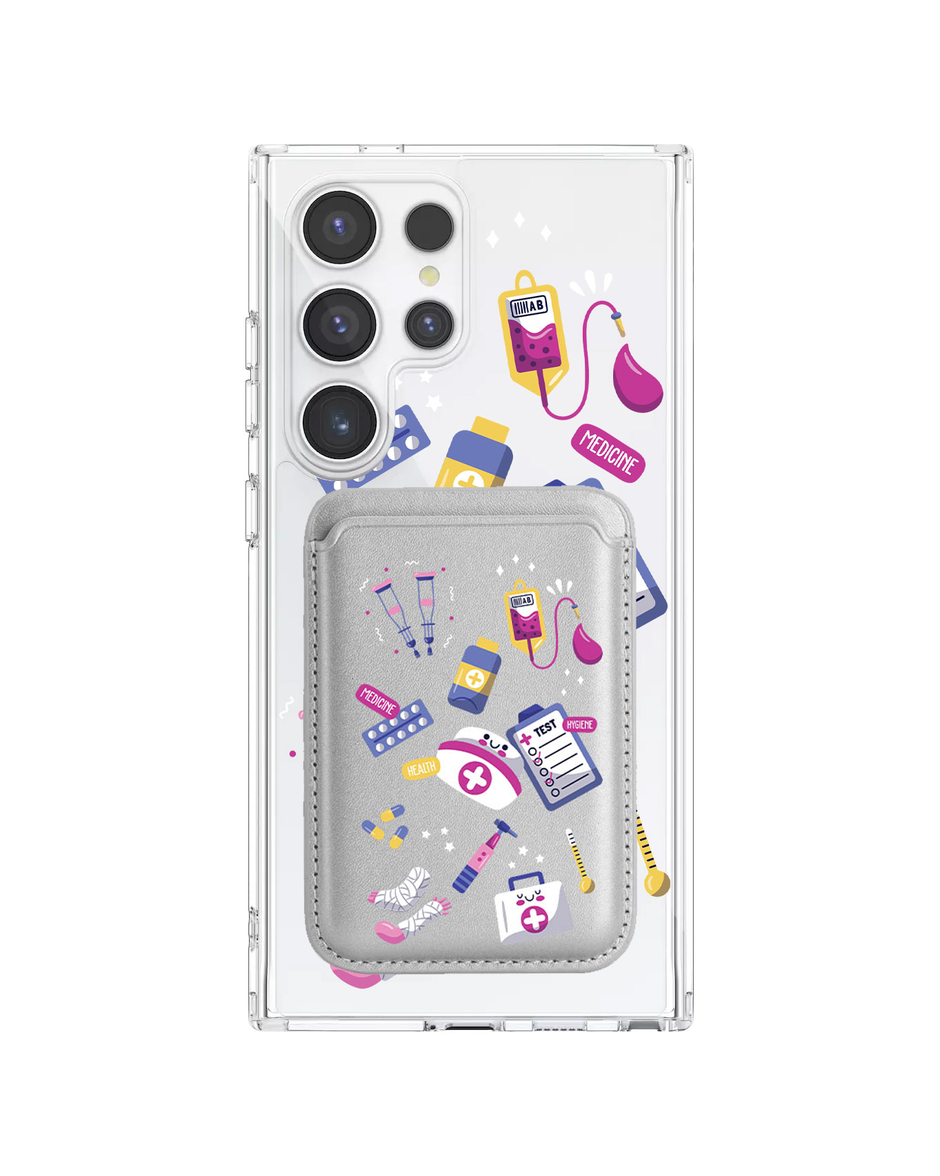 Android Magnetic Wallet Case - Nurse