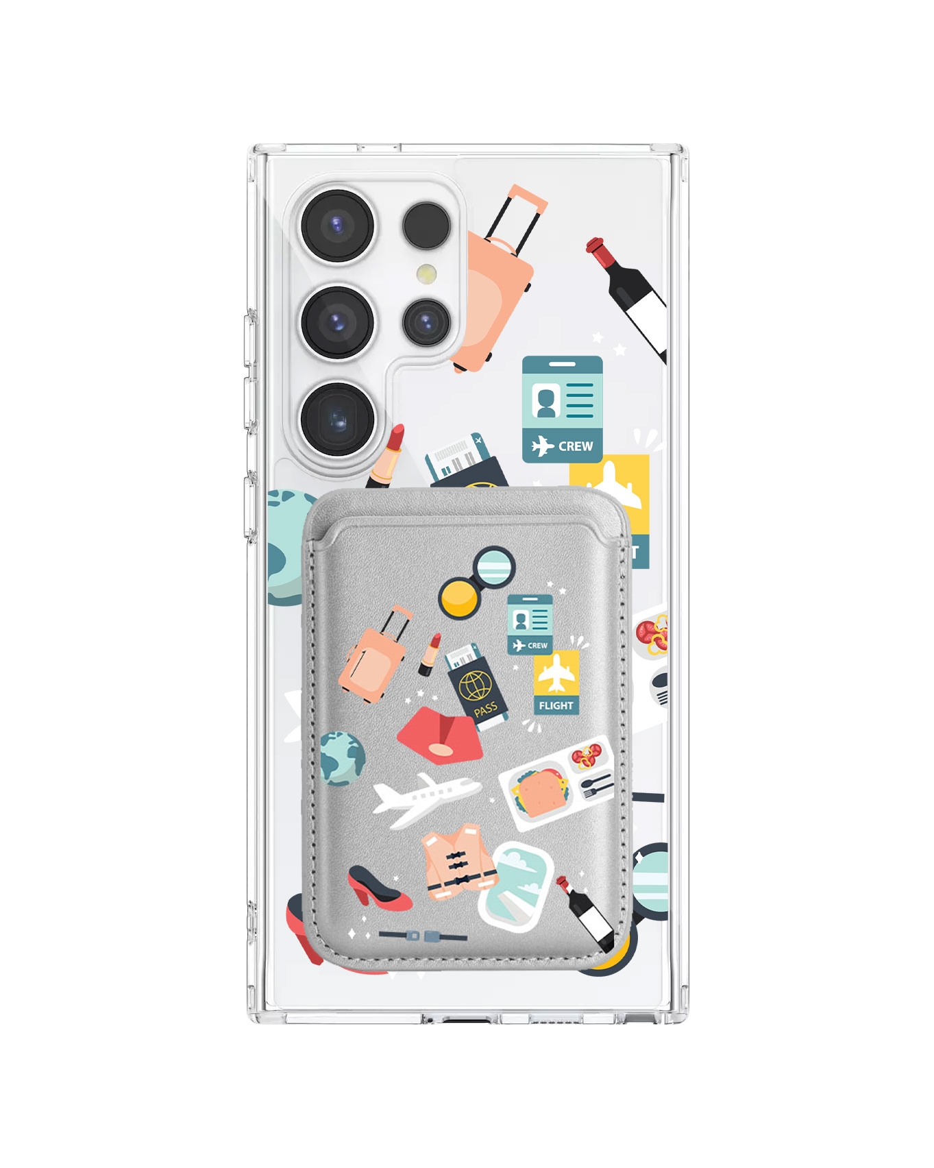 Android Magnetic Wallet Case - Stewardess