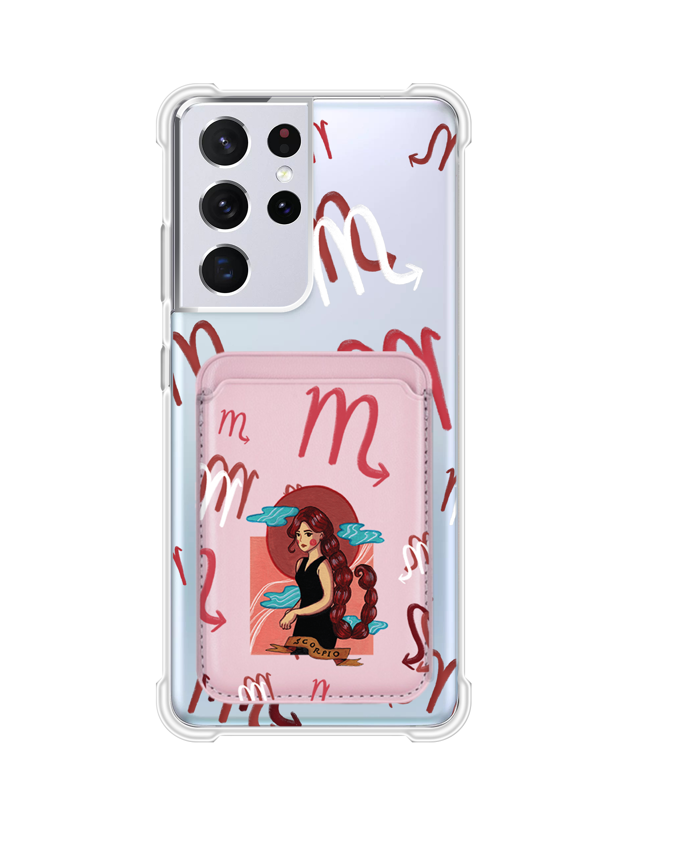 Android Magnetic Wallet Case - Scorpio