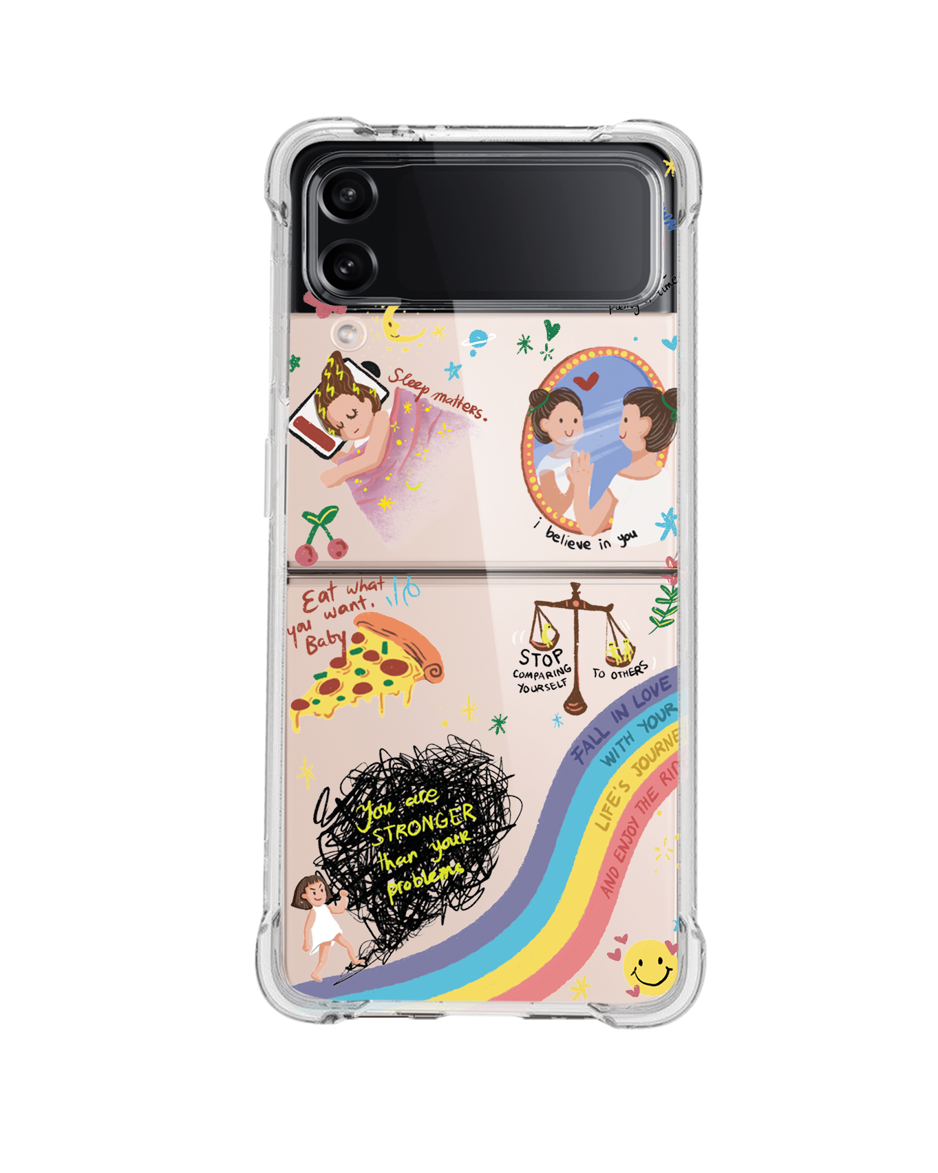 Android Flip / Fold Rearguard Hybrid - Self Love 2.0