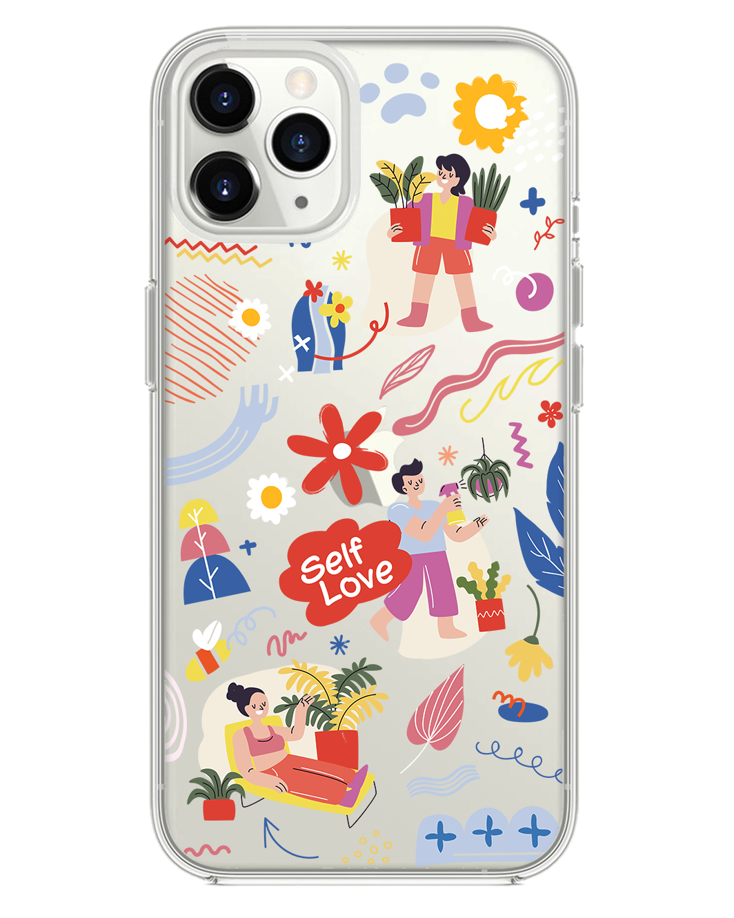 สติ๊กเกอร์ iPhone Rearguard Hybrid - Self Love Pack 1.0