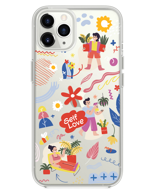 مجموعة ملصقات حب الذات 1.0 لحماية خلفية iPhone الهجينة