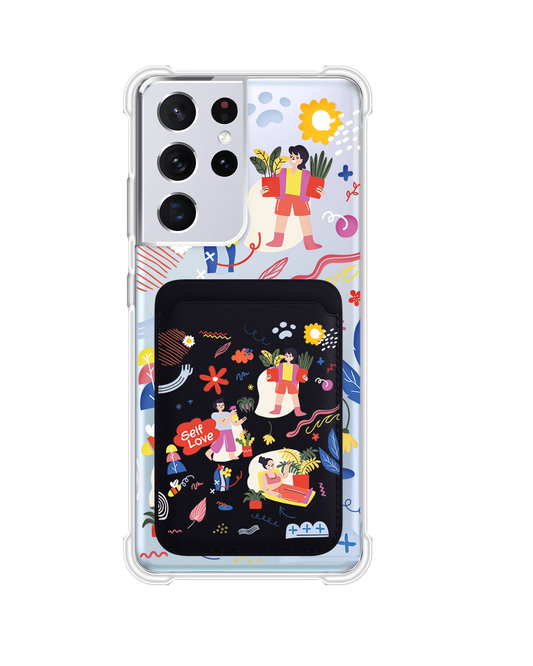Android Magnetic Wallet Case - Self Love Sticker Pack 1.0