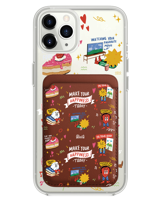 حافظة محفظة مغناطيسية للآيفون - حب بلا أنانية 1.0