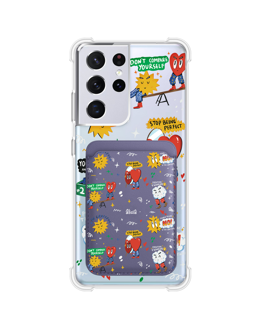 Android Magnetic Wallet Case - Selfless Love 2.0