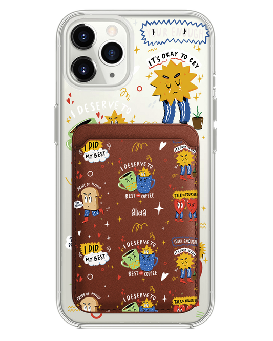 جراب محفظة مغناطيسي للآيفون - Selfless Love 3.0