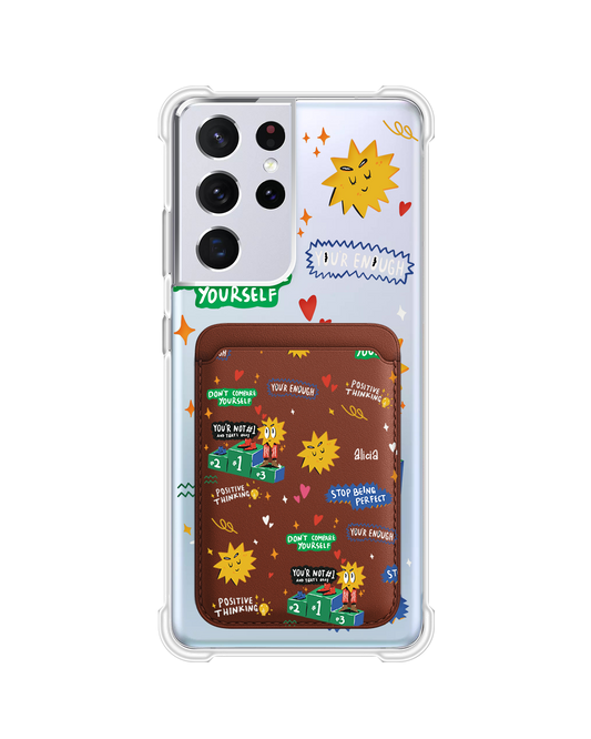 Android Magnetic Wallet Case - Selfless Love 4.0