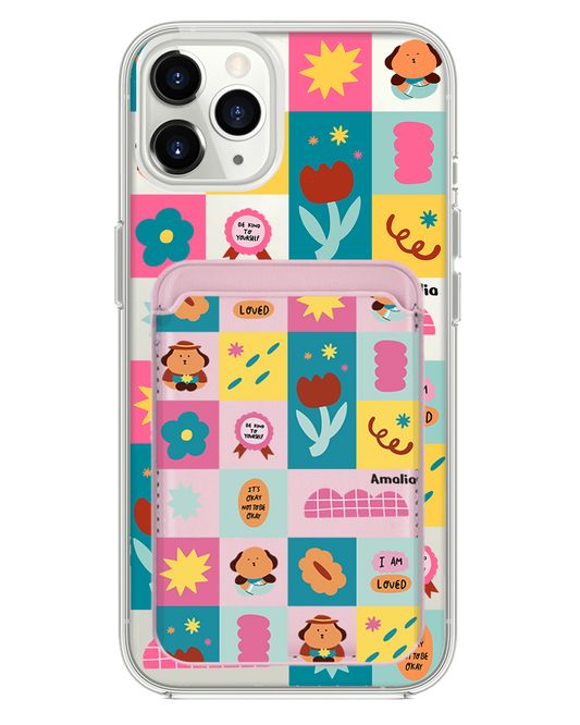 حافظة محفظة مغناطيسية للآيفون - Selflove Cubicle