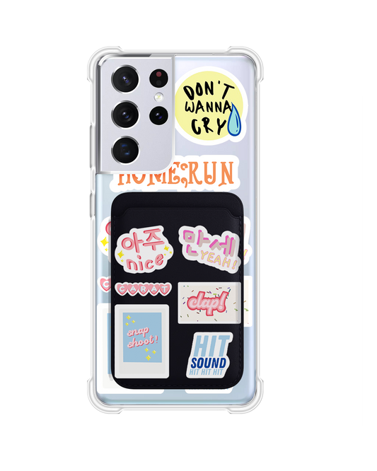 Android Magnetic Wallet Case - Seventeen Sticker Pack