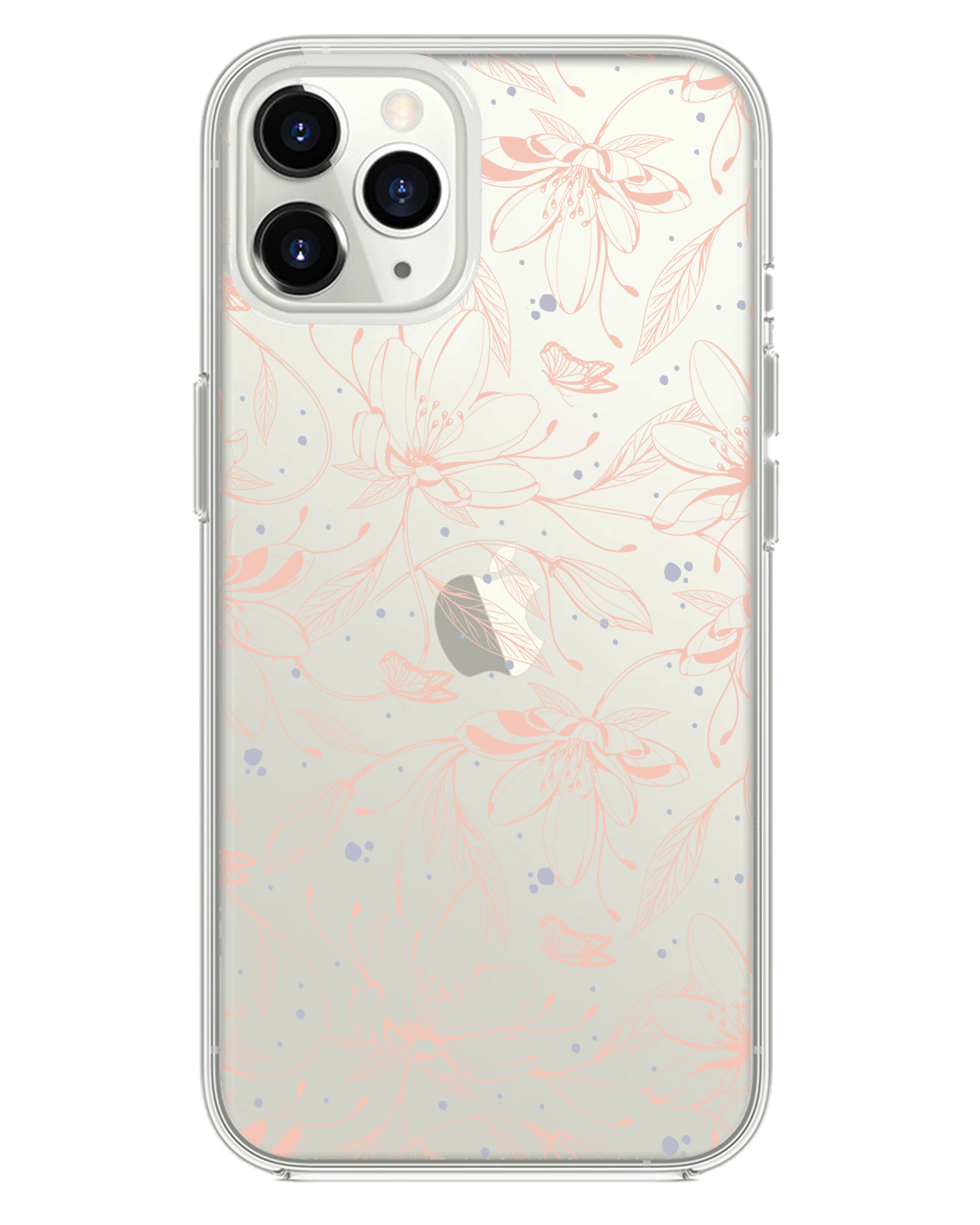 เคส iPhone Rearguard Hybrid - Sketchy Flower & Butterfly 1.0