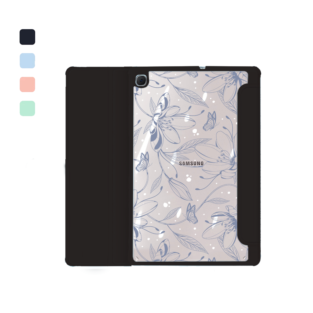 Android Tab Flipcover - Sketchy Flower & Butterfly 2.0