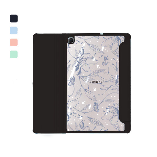 Android Tab Flipcover - Sketchy Flower & Butterfly 2.0