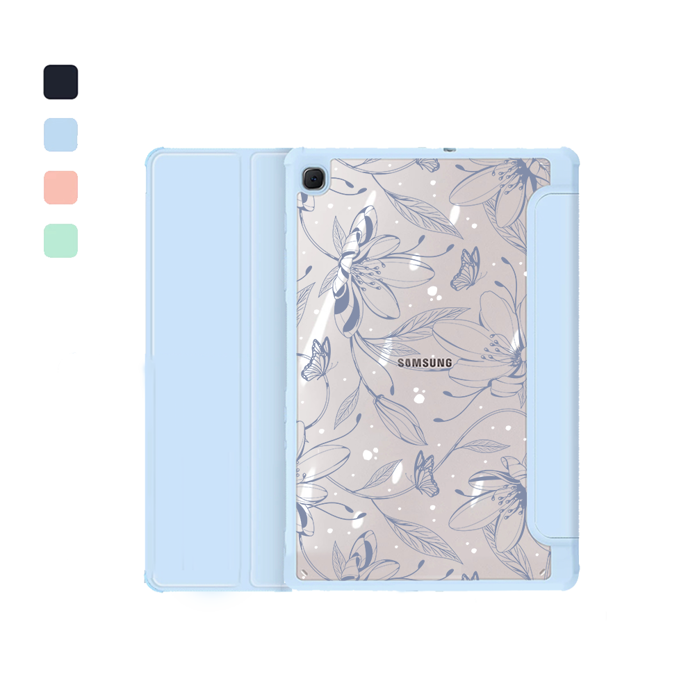 Android Tab Flipcover - Sketchy Flower & Butterfly 2.0