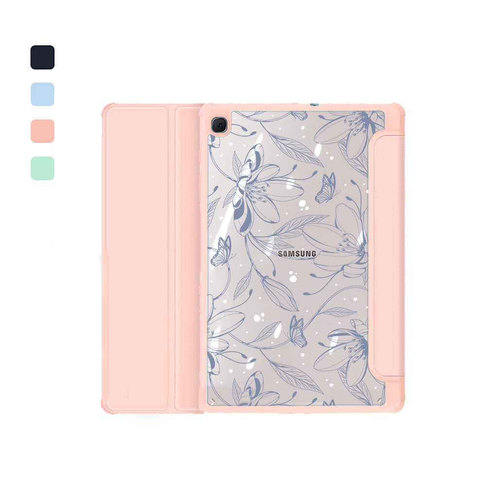 Android Tab Flipcover - Sketchy Flower & Butterfly 2.0