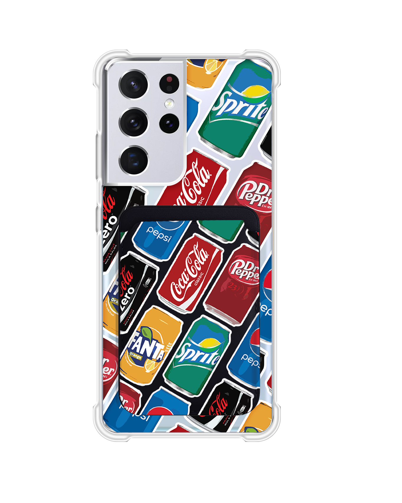 Android Magnetic Wallet Case - Soda