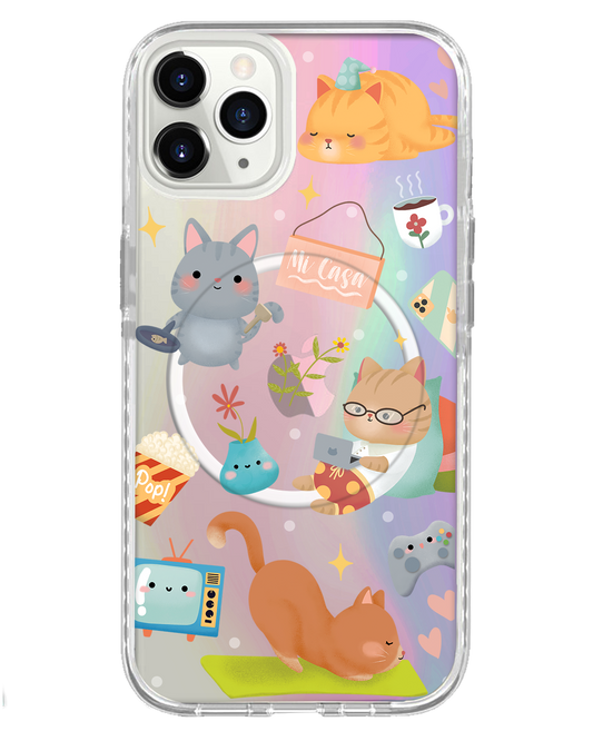 iPhone Rearguard Holo - อยู่บ้านเถอะ