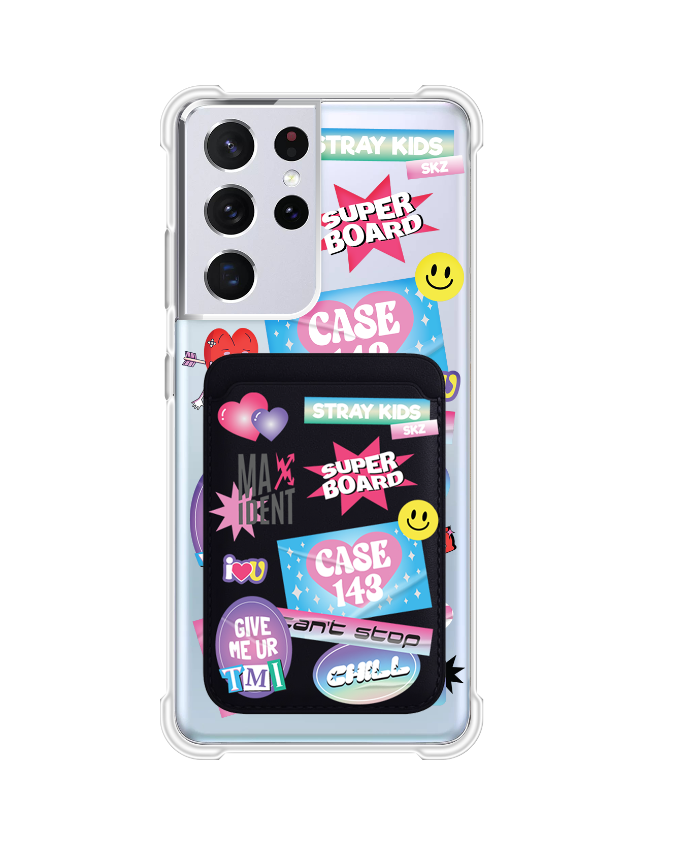 Android Magnetic Wallet Case - Stray Kids Case 143