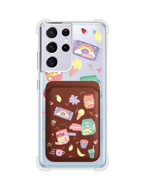 Android Magnetic Wallet Case - Sweet Yummy