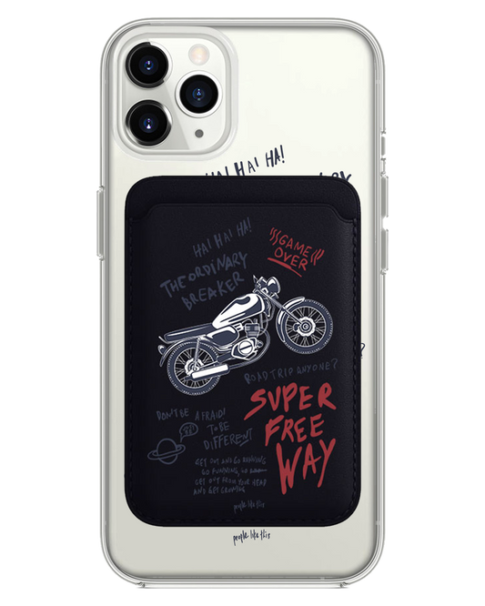 حافظة محفظة مغناطيسية للآيفون - ذا أورديناري بريكر